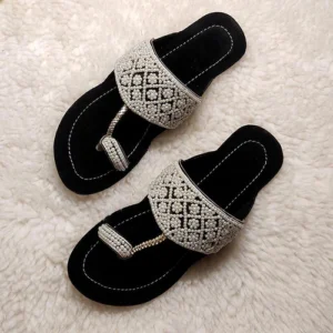 Kashmiri Kolapuri KL-22-BLACK