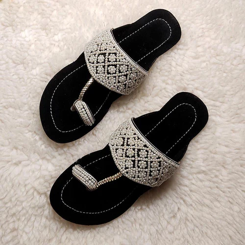 Kashmiri Kolapuri KL-22-BLACK