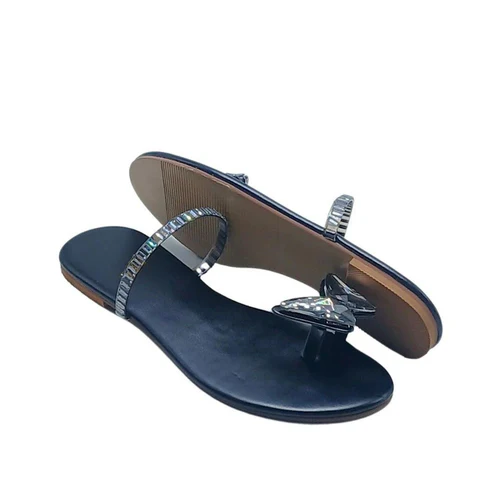 Antic Butterfly Black Slides - Image 2