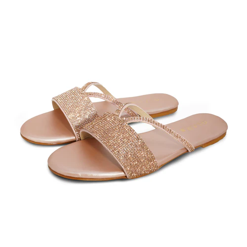 Crystal Wave Slides Sandals - Image 2