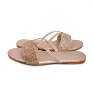 Crystal Wave Slides Sandals