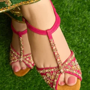 Hot Pink Leather Velvet